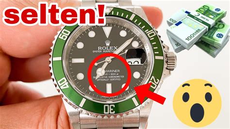 die seltenste rolex submarine